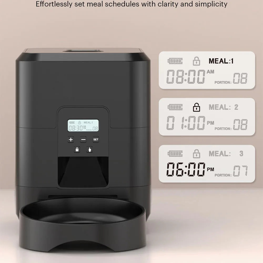 Smart Pet Feeder Pro: Automatic Timed Food Dispenser for Cats and Dogs ATHLEXES