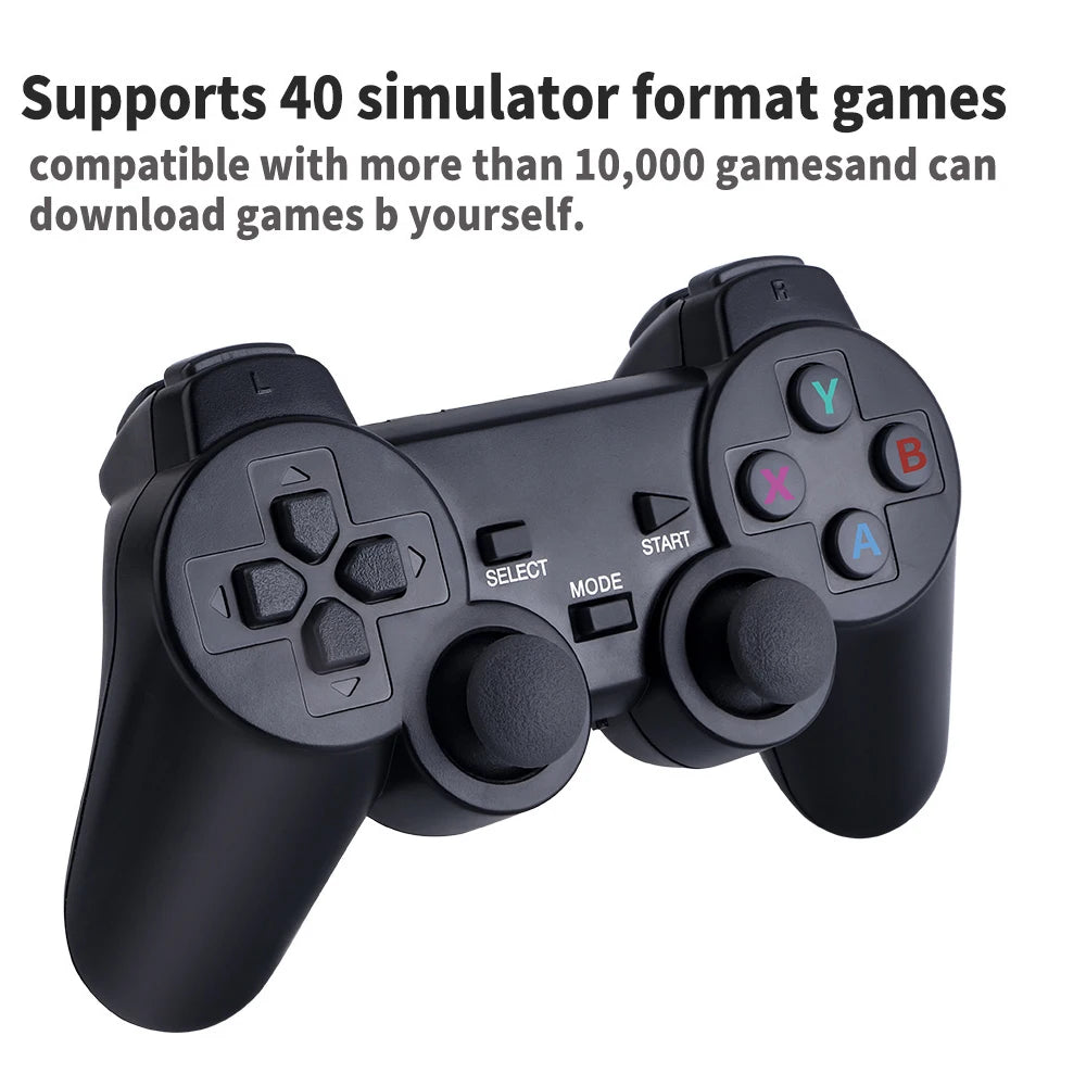 RetroMax 4K HD Game Console with Dual Controllers ATHLEXES