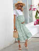 Floral Maternity Skirt Dress for Expecting Mothers ATHLEXES