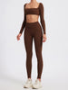 Ctenkevet Women's High Waist Stretch Leggings ATHLEXES