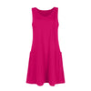 Summer Breeze Plus Size Pocket T-Shirt Dress ATHLEXES
