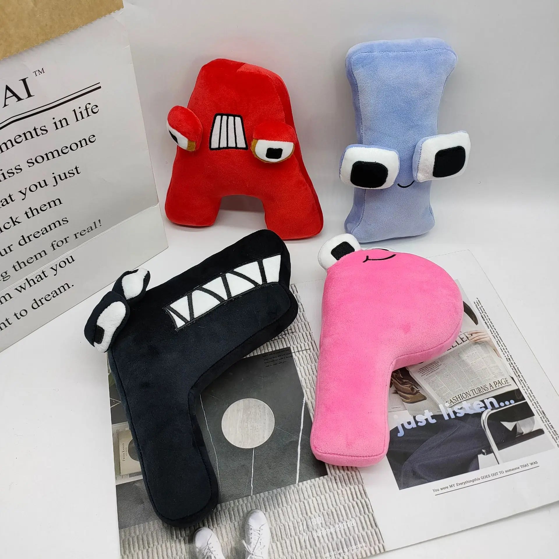 Alphabet Lore Plush Toys ATHLEXES