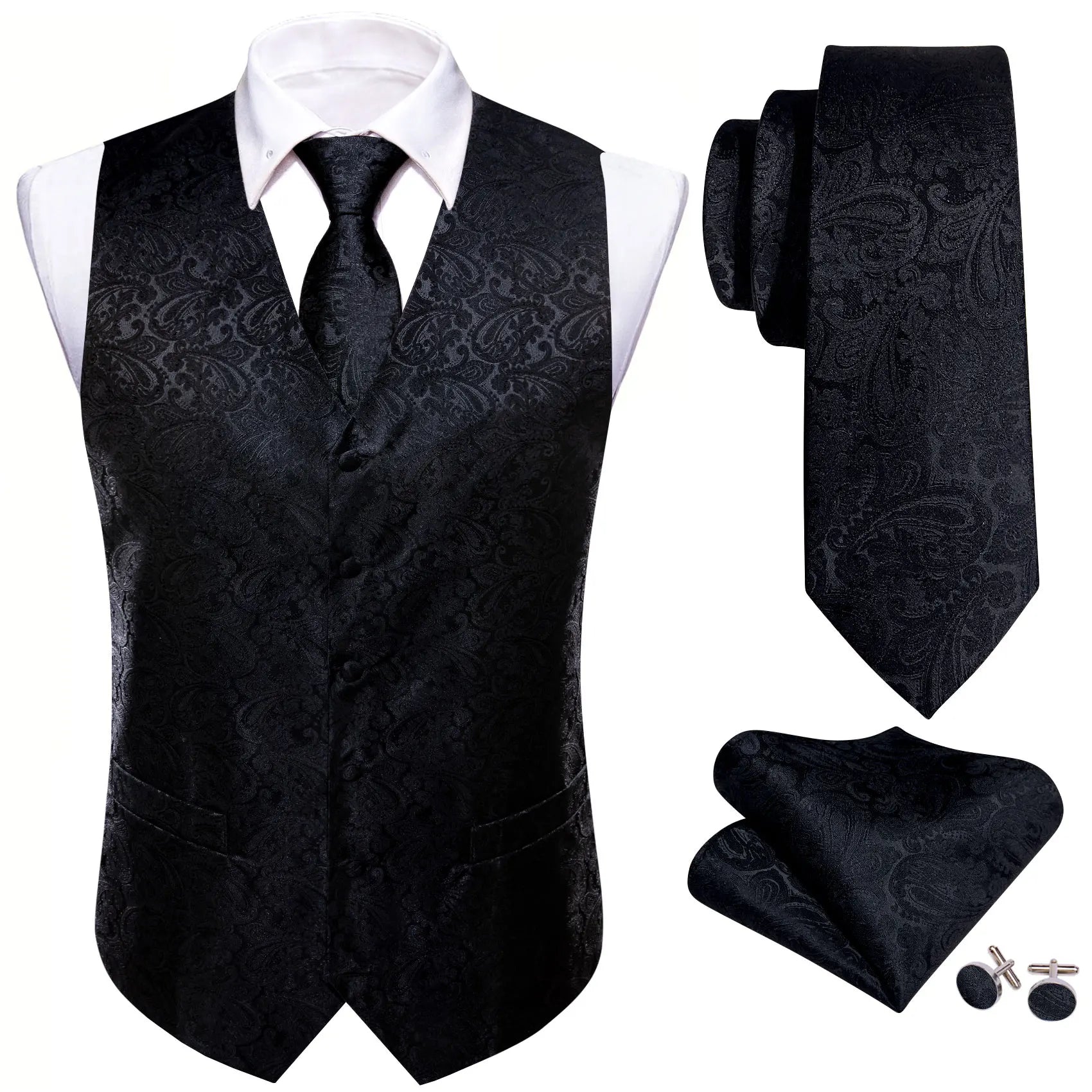 Silken Sophistication Vest Set ATHLEXES