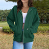 Chic Comfort 2024 Zip-Up Warm Hooded Sweatshirt for Women ATHLEXES