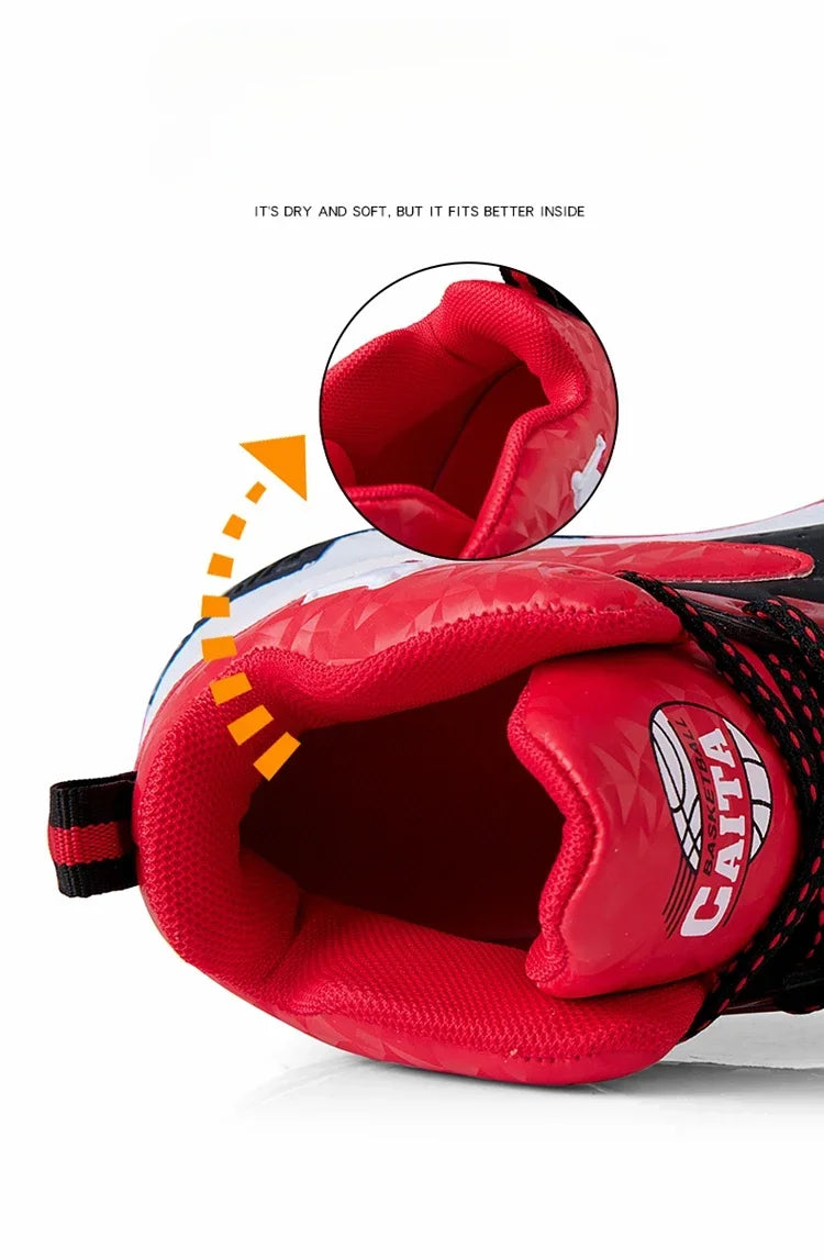 AirFlow Kids Basketball Shoes - Breathable Training Sneakers ATHLEXES