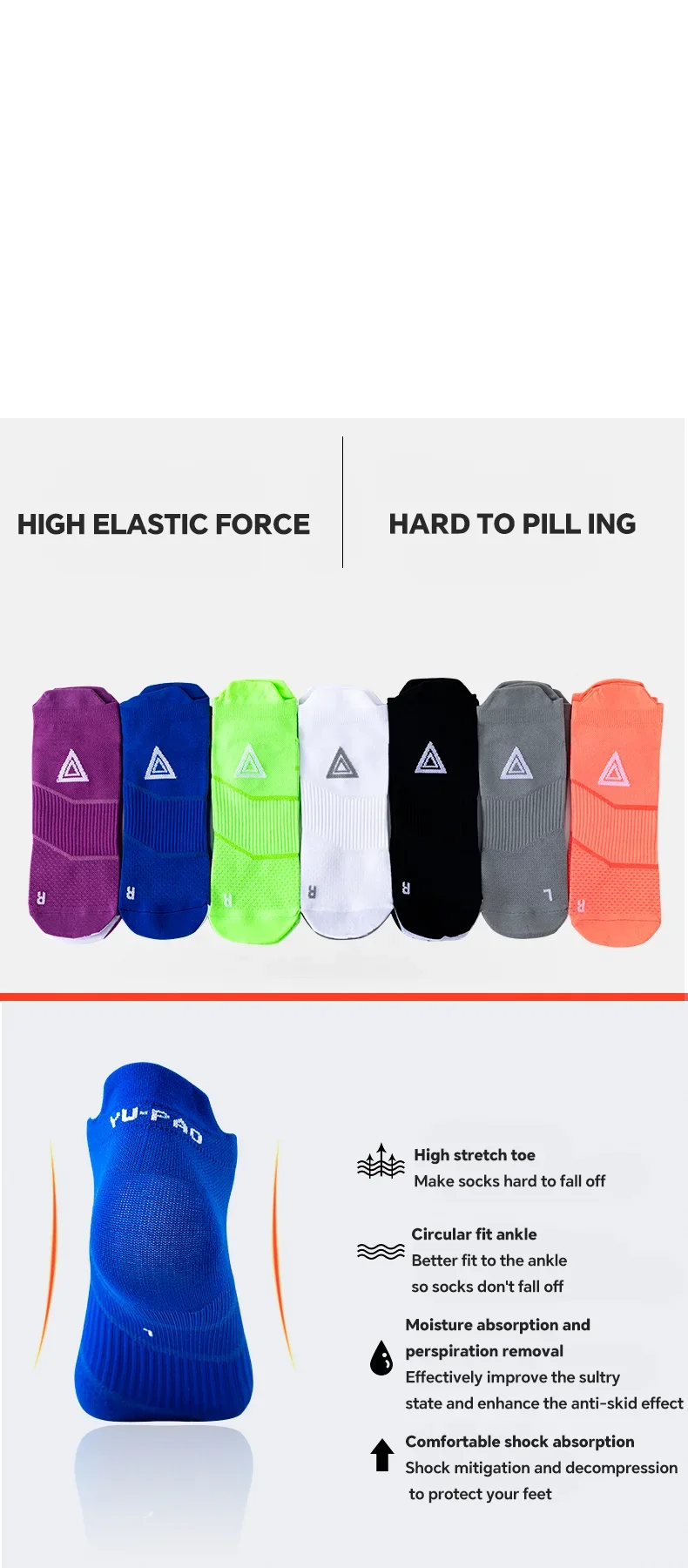 AllSeason RunDry Performance Sports Socks ATHLEXES