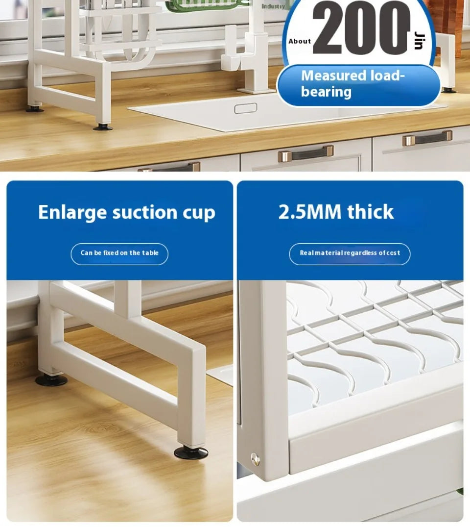 Over Sink Kitchen Dish Drying Rack ATHLEXES