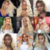 Honey Blonde Body Wave Lace Frontal Wig ATHLEXES