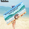 Ocean Breeze Palm Tree Beach Towel ATHLEXES