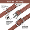 Engraved Luxury PU Leather Cat Collar ATHLEXES