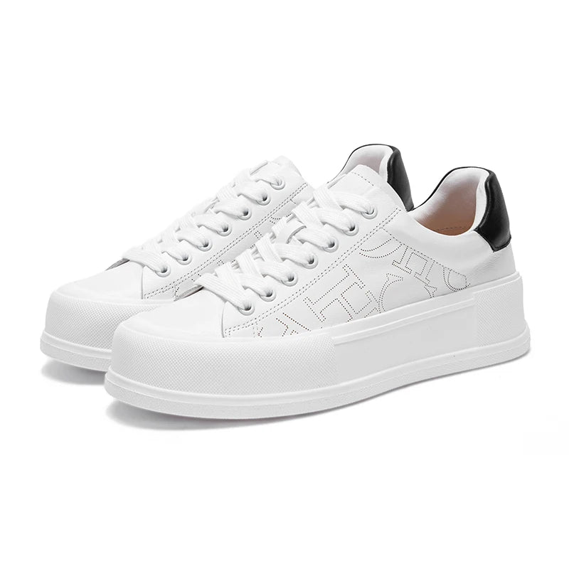 CHCH Women's Comfort Leather Sports Shoes ATHLEXES