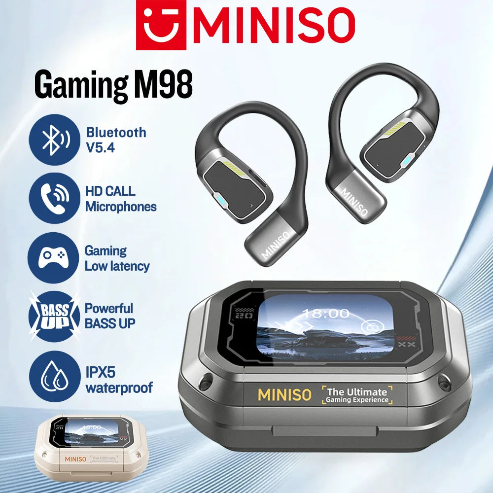 AI Translator MINISO M98 Sport Bluetooth Earbuds ATHLEXES