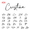 Personalized Stainless Steel Name Shoe Buckle Jewelry Gift 2023 ATHLEXES