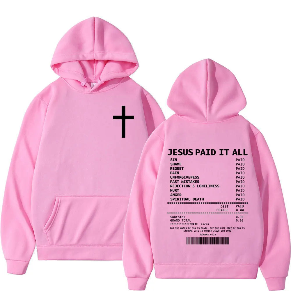 FaithWear Jesus Paid It All Hoodie ATHLEXES