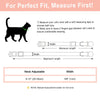 Engraved Luxury PU Leather Cat Collar ATHLEXES