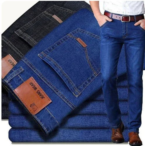 Elite Comfort Slim Fit Denim Trousers for Men ATHLEXES