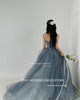 Enchanted Blue Fairy Tulle Prom Gown ATHLEXES