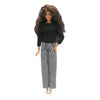 Curvy Barbie Fashion Set with T-Shirt and Pants ATHLEXES