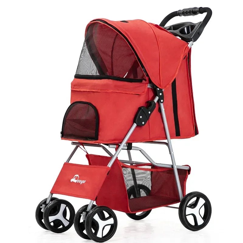 DTC-804 Portable Pet Stroller with Sunroof ATHLEXES