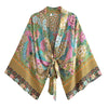 Happie Queens Boho Floral Kimono Bikini Cover-up ATHLEXES