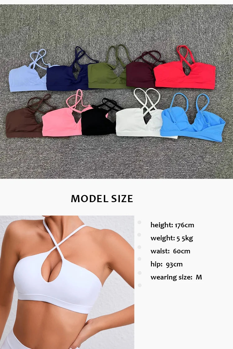 ElevateFit Cross Back Sports Bra for Women ATHLEXES