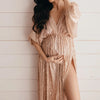 Vintage Sequin Maternity Photography Gown Dress ATHLEXES