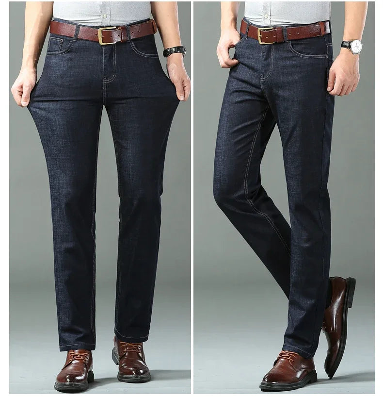 KUBRO Menâ??s Lightweight Stretch Denim Jeans ATHLEXES