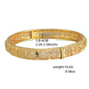 Dubai Turkish Gold Plated Bridal Bangles ATHLEXES