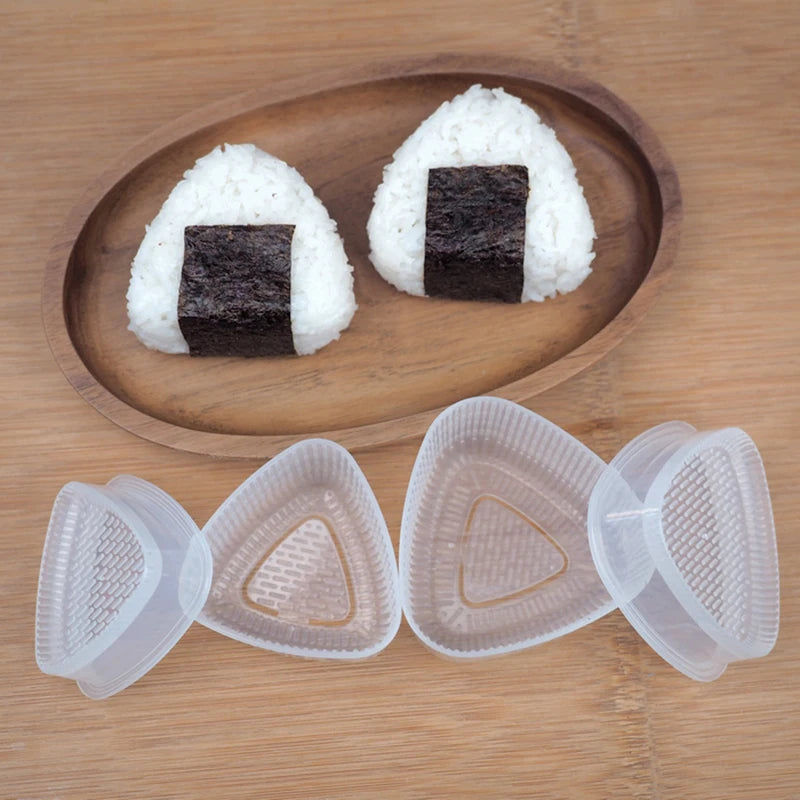SushiCraft Triangle Mould Set for Onigiri Delights ATHLEXES
