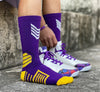 Elite Breathable Basketball Socks for Active Adults ATHLEXES
