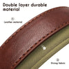 Customized Soft Padded Leather Dog Collar with ID Tag ATHLEXES