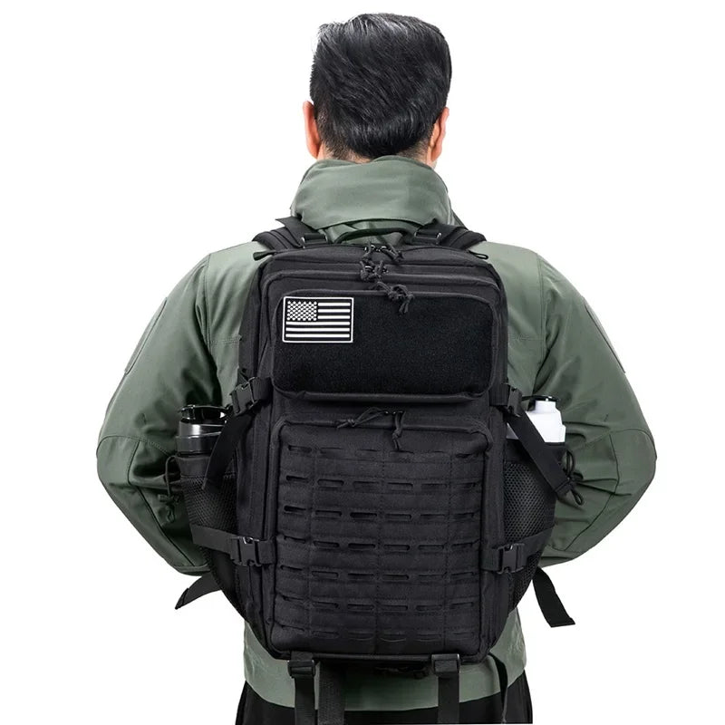 QT&QY 25L/45L Tactical Backpack for Outdoor Survival Use ATHLEXES