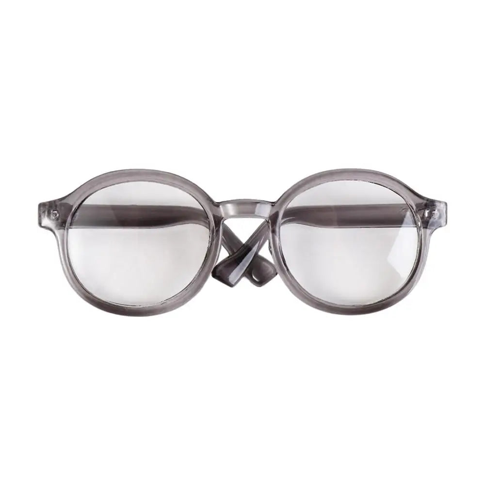 CandyColor Mini Doll Glasses - Transparent Chic Accessory ATHLEXES