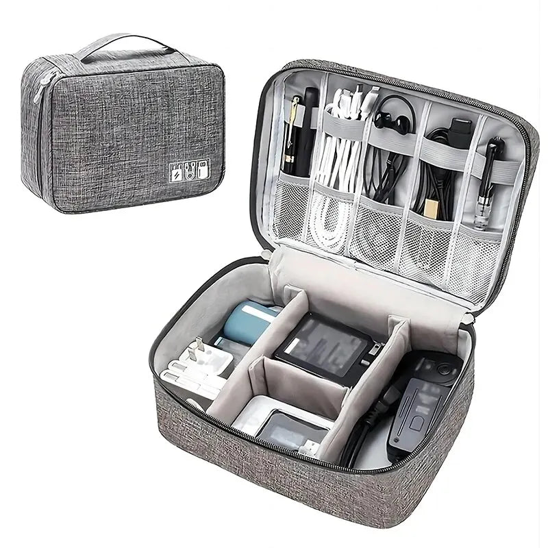 JBAILI Leather Waterproof Cable Organizer ATHLEXES
