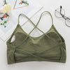 Elegant Cross Strap Yoga Bra for Active Women ATHLEXES
