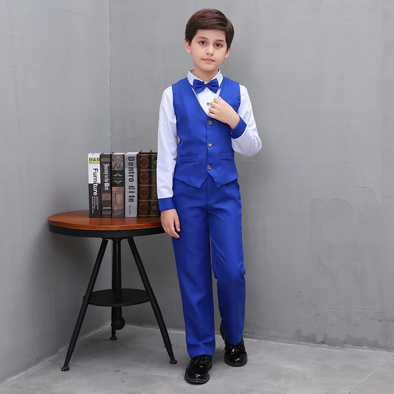 Chic Boys Formal Vest Suit Set for Special Occasions ATHLEXES