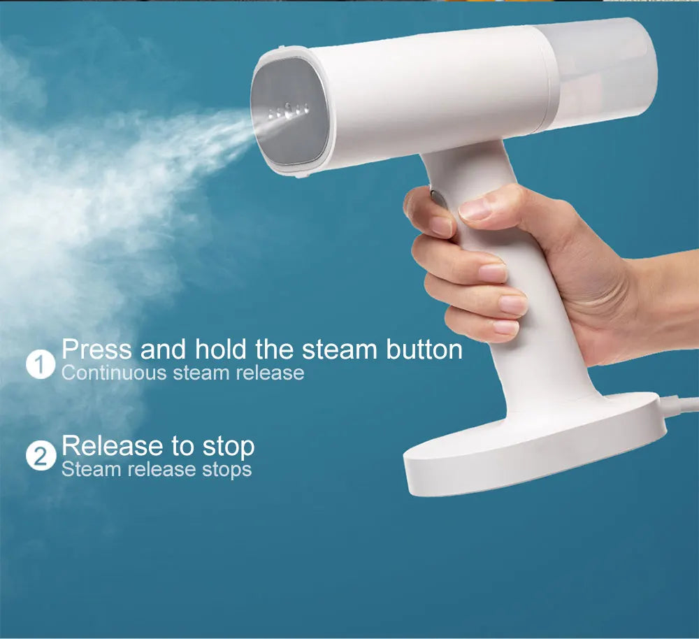 XIAOMI MIJIA Premium Handheld Garment Steamer for Quick Wrinkle Removal ATHLEXES