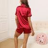 Women's Luxury Satin Pajama Set ATHLEXES