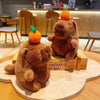 Plush Capybara Keychain Pendant Toy ATHLEXES