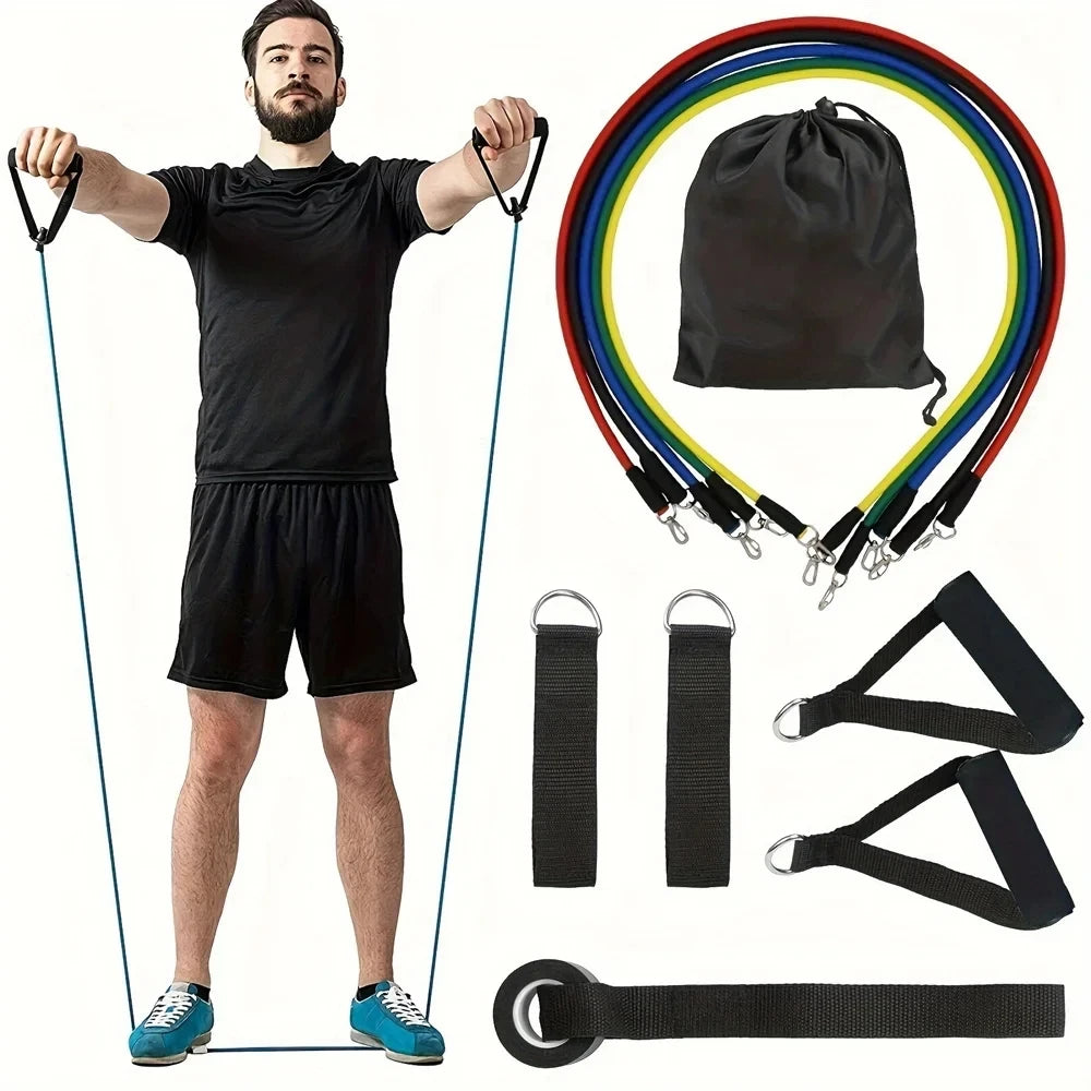 Xiaomi 11-Piece Portable Fitness Resistance Set ATHLEXES