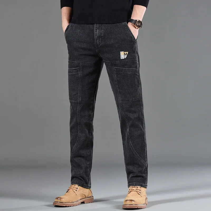 UrbanStyle Six-Pocket Straight Fit Jeans ATHLEXES