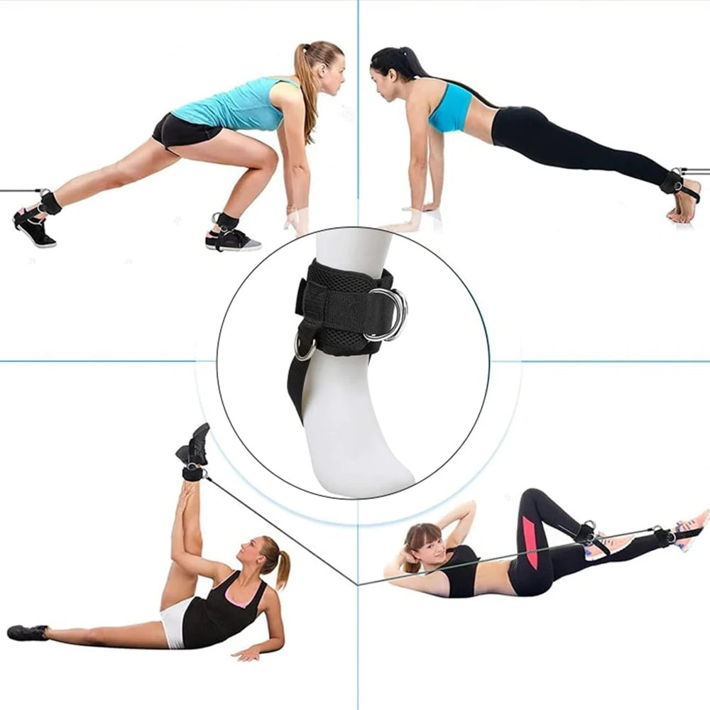 Premium Thigh Straps for Ultimate Cable Machine Workouts ATHLEXES