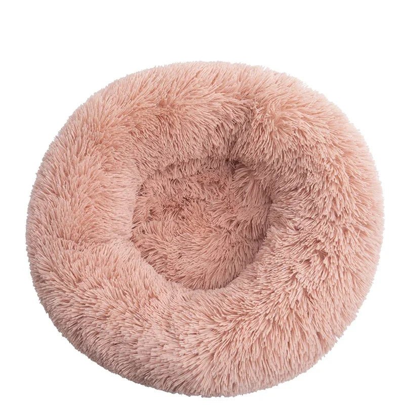 Plush Pet Bed Large Dogs Cats Soothing Round Mat Cozy Sleeping Pad Small Medium Animals Soft Cushion House 2024 New ATHLEXES