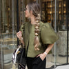 Elegant Puffy Sleeve Blouse for Women 2025 Summer Tops ATHLEXES