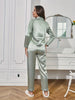 Solid Long Sleeve Pajama Set ATHLEXES