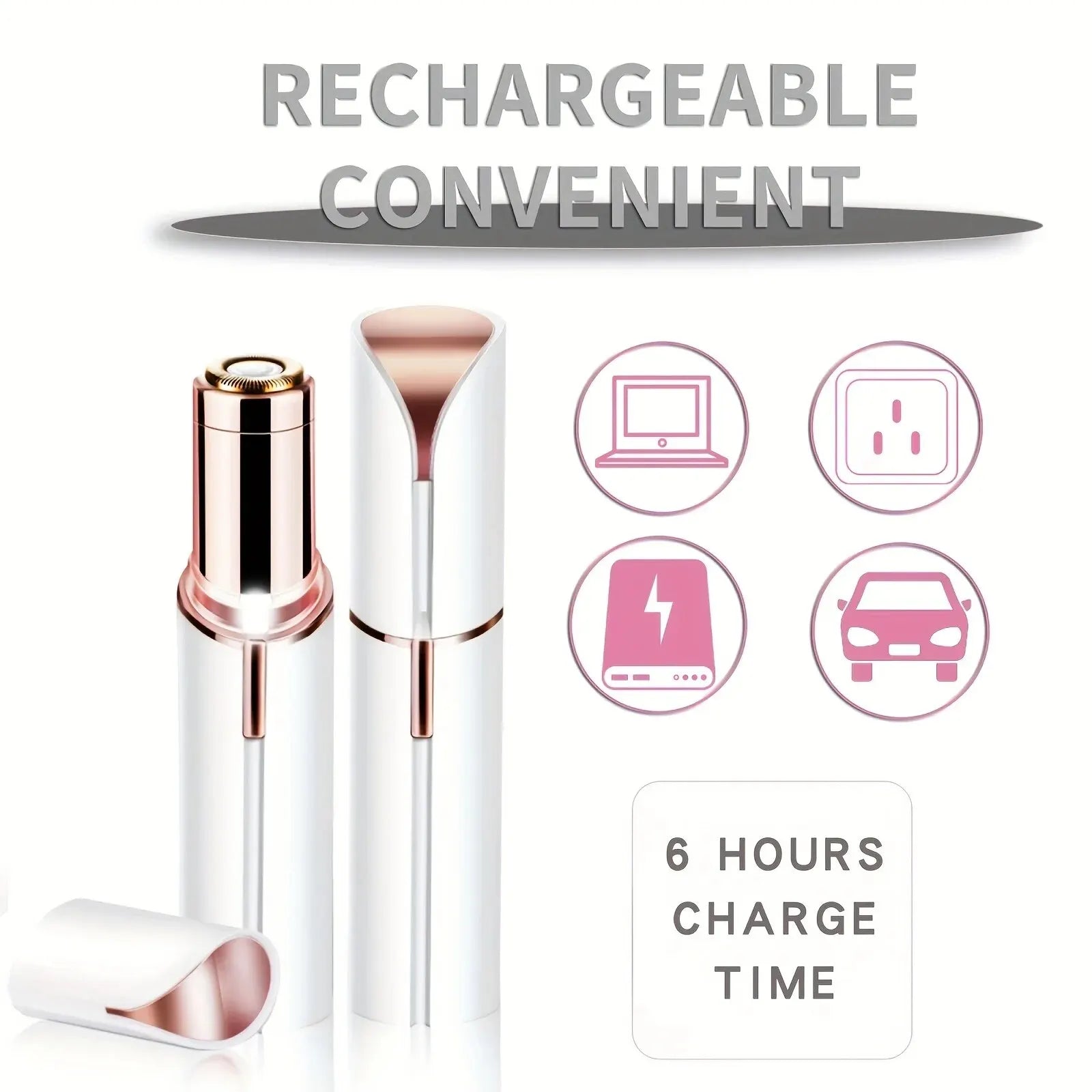 LuxeGlow Portable Lipstick Hair Remover ATHLEXES