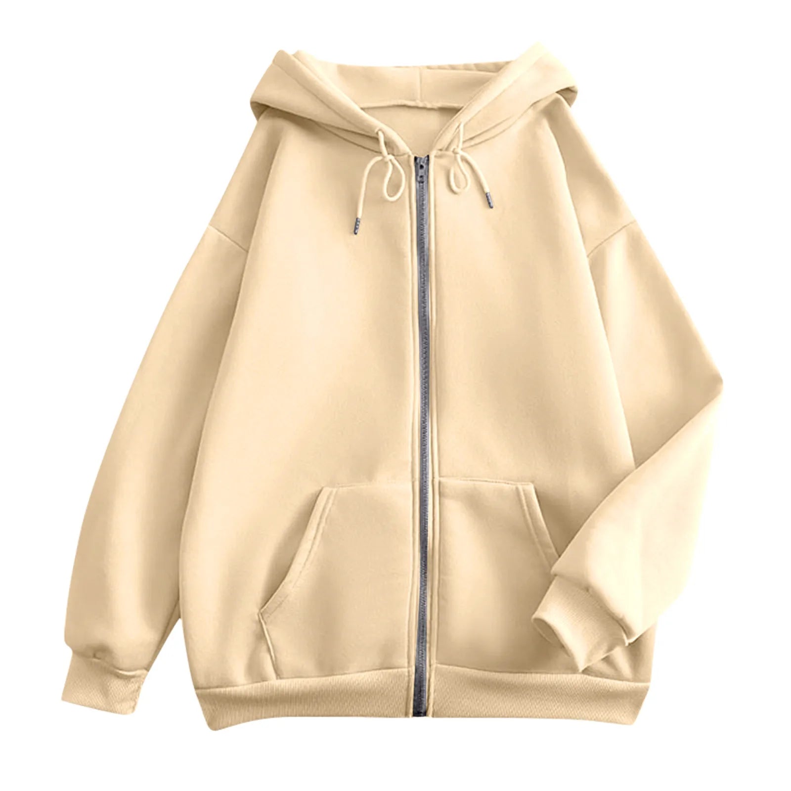 Chic Comfort 2024 Zip-Up Warm Hooded Sweatshirt for Women ATHLEXES