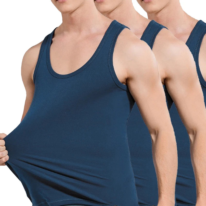 Cotton Muscle Vest Pack for Men ATHLEXES