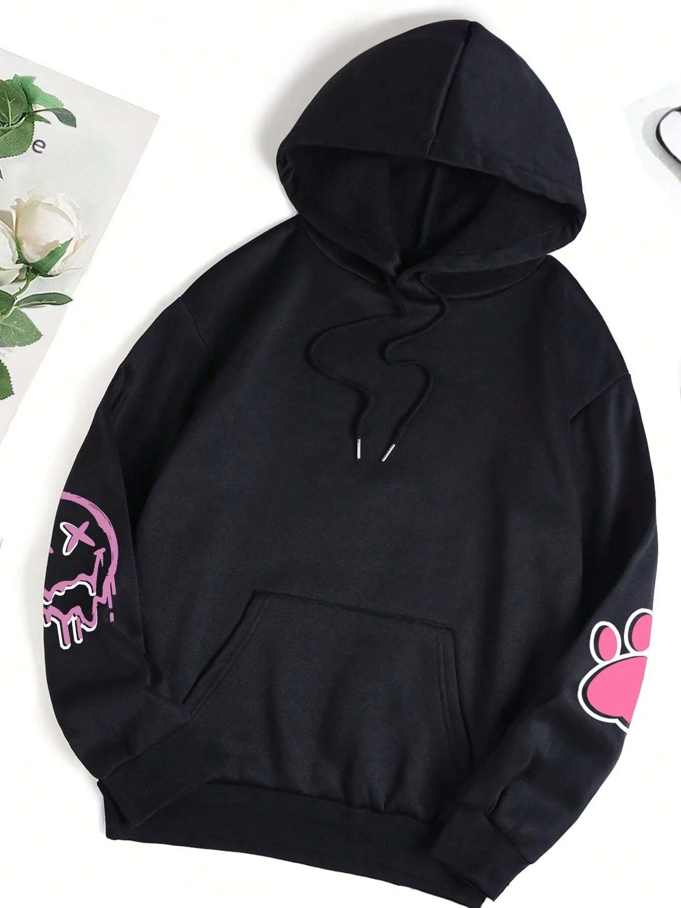 Urban Style Oversized Printed Hoodie for Women ATHLEXES