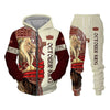 3D Lion Graphic Hoodie Tracksuit ATHLEXES